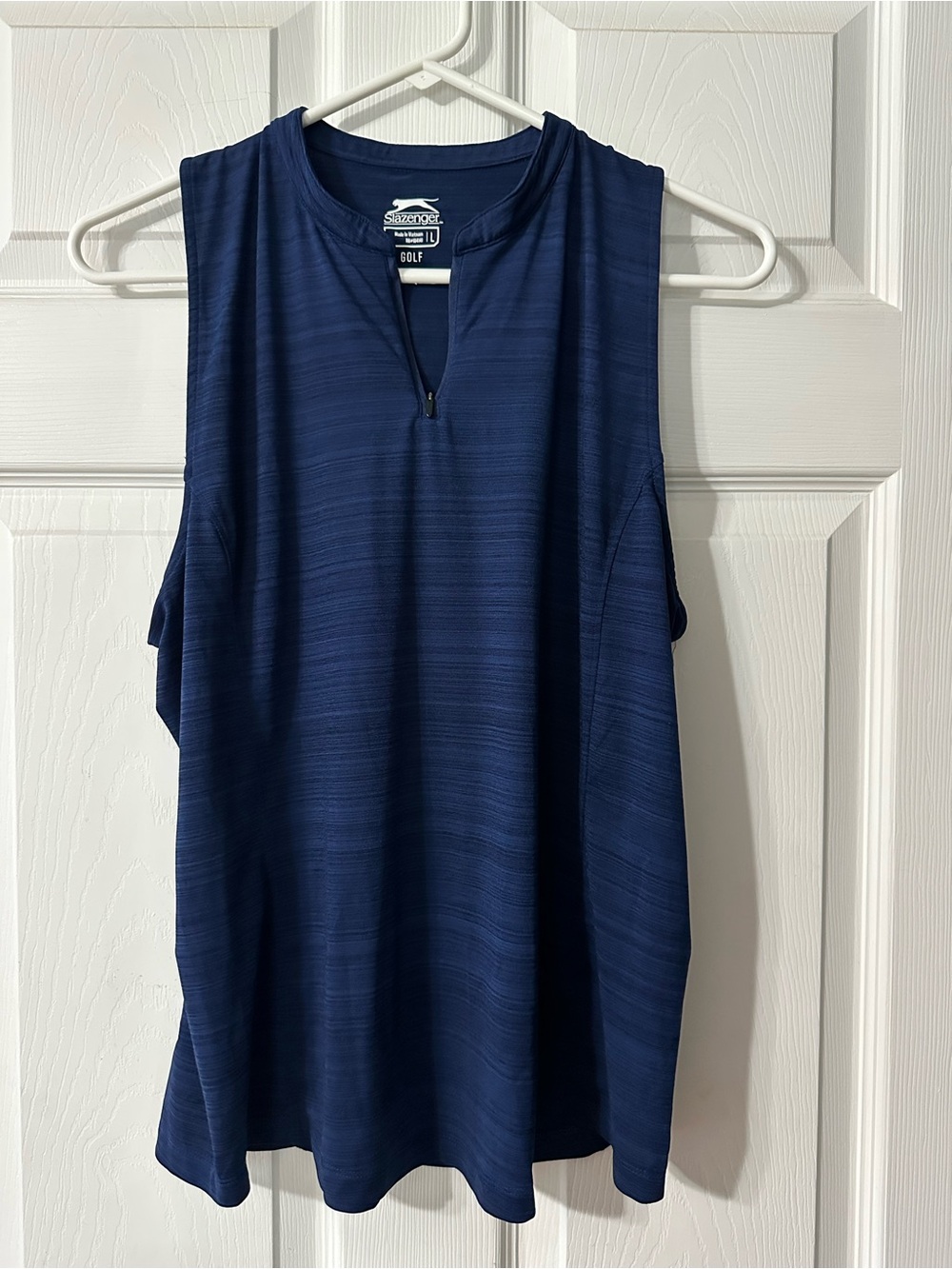 Slazenger Women’s Navy Sleeveless Golf Top